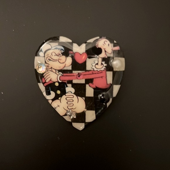 NWOT VINTAGE DESIGNS FROM THE DEEP POPEYE BROOCH - Picture 1 of 4